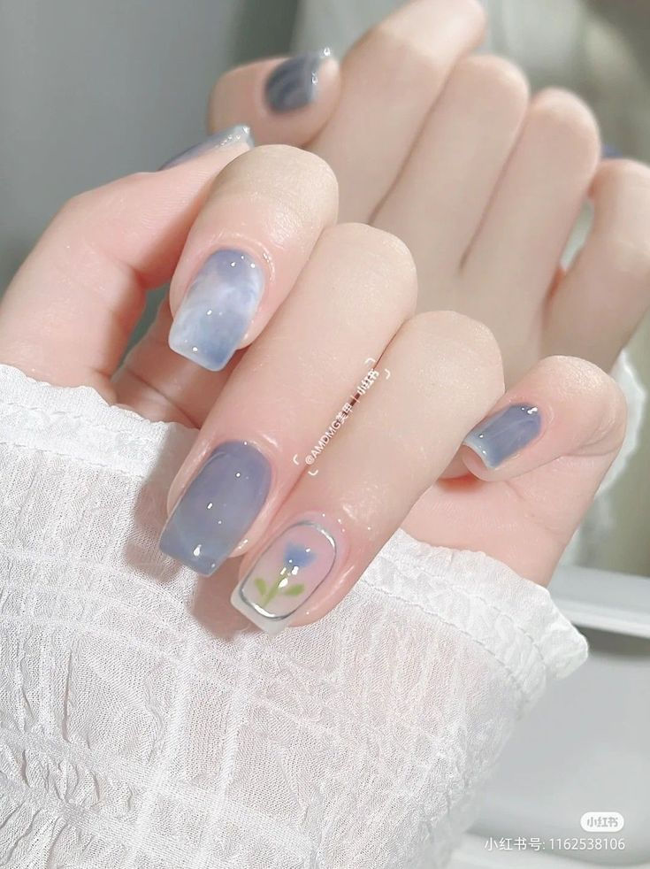 Mẫu nail nhẹ nhàng đi học