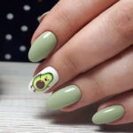 15+ mẫu nail quả bơ cực đáng yêu cho nàng